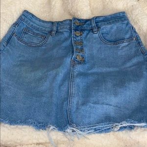 Jean skirt